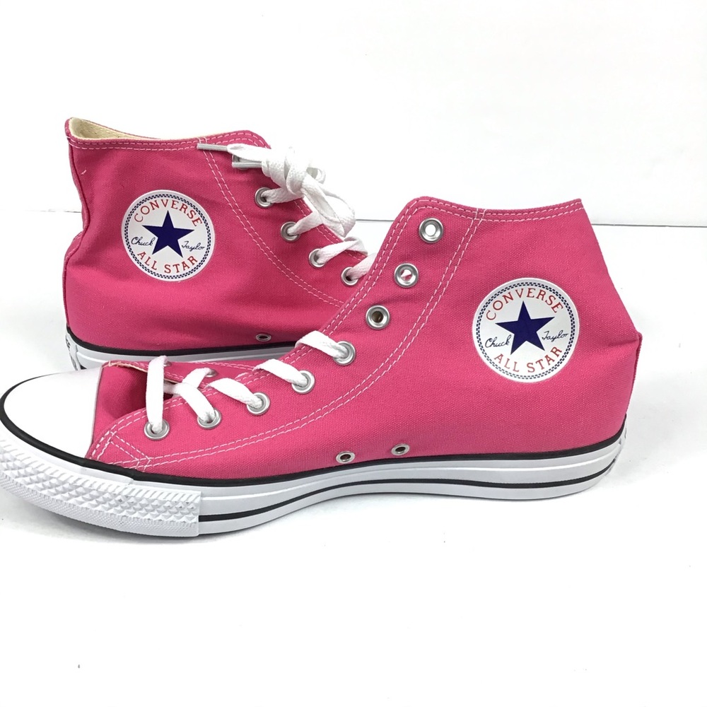 Converse Pink Paper Hi Top Men Shoes